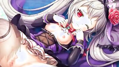 Kamihime's Massive Tits Get a Creampie in this Hentai Porn Video