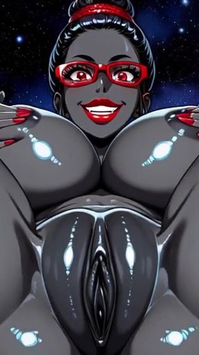 Coco Ebony Pussy Close up (ai Animation)