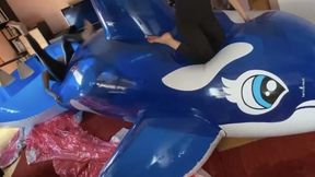 2 girls vs 2 big orcas part 2