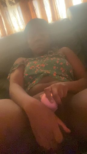 Goodmorning Orgasm Masturbation SexToy Fuck With Sound On (Solo Girl)