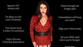 You'll need to edge to keep warm as I'm about to ruin your Christmas, finsub!