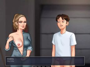SUMMERTIME SAGA Part 335 - An Experienced Lady Destoys Young Cock By MissKitty2K