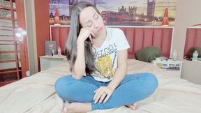 PLAYING WITH MY FAVORITE WHORE'S FACE WITH MY BEAUTIFUL HANDS - BY BABI VENTURA - FULL CLIP