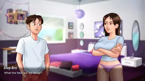 Roommate Takes Pics of SLUTTY Babe XXX Lewd Gaming