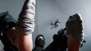 Foot fetish fuels primal sole grappling