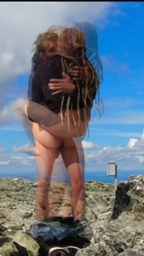 Sex on a mountain top in Norway - RosenlundX - Vertical