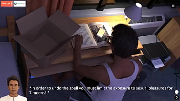 Stepsis Masturbates   Stepmom Wakes Me Up With Blowjob - The Spellbook #3- Gameplay