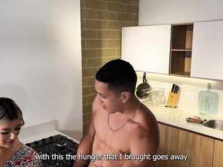 2 Large Booty Colombians Drank all of their milk-Max Betancur, Naty Delgado & Salome Gil