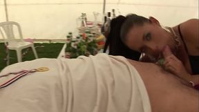 Kaia Kane, Katie Fox And Friends Have Sex At The Banquet