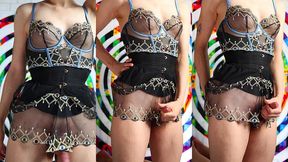 surreal lingerie jerk off