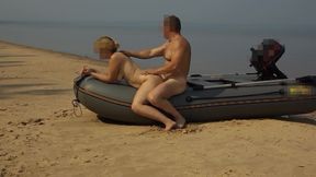 Amazing Coast-fuck Sexy MILF on Boat