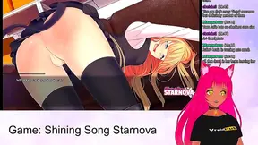 Neko Tempts Curvy Idols in Sultry Star Nova Performance Seduction