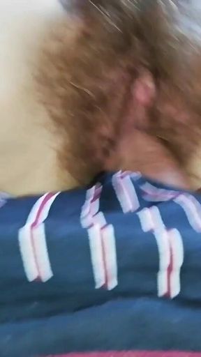 The hairy girlfriend experience hairy pussy fucking and orgasms