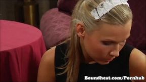 Licking feet video with pure model from Bound Heat