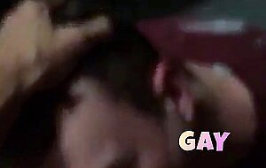 Bareback Amateur Blowjob with a Twink in the Garage