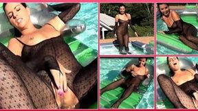 Kobe Lee Black Body Stocking 1280x720 WMV