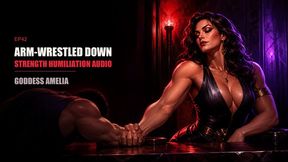 Arm-Wrestled Down By Goddess Amelia