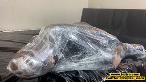 Fejira com &ndash; Plastic wrap and bondage Play