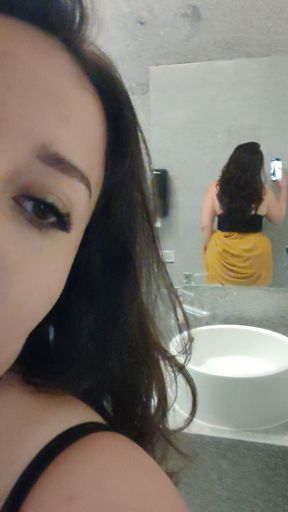 Your favorite coworker is wearing that yellow skirt. Would you suspect I have this much ass under it?
