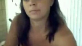 Torrid amateur web cam raven haired nympho exposed all her nude body