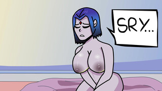 Raven X Starfire! Teen Titans Rule34