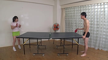 18 yo japanese funny teen like ping pong but prefert a hard cock to play