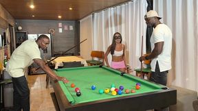 aprendendo jogar sinuca com os amigos bbc do corno