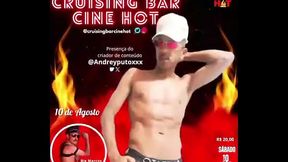 Grande inaugura&ccedil_&atilde_o do CRUISING BAR CINE HOTDia 10 de agosto S&aacute_bado Hor&aacute_rio: 18hrValor da entrada: R$: 20 reaisAV: ...