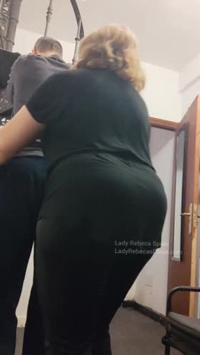Spank with hand and slipper