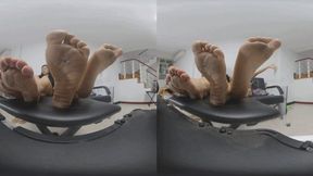 3DVR180 ERER LELEpov dirty feet flattened Jamie