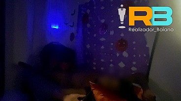 brazillian bull, Halloween do Realizador Baiano em Curitiba! Comedor de Salvador convidado pra uma festinha privada com casal de SÃO PAULO. Corno gravando esposa com outro macho , cuckold swing