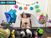 Chubby Matt Receives Feet Tickling As His Birthday Gift