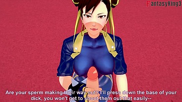 Chun-Li Fornite blowjob and fucking - RED1 - Street Fighter - Full & Full POV on Sheer & PTRN: Fantasyking3