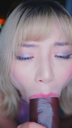 Nico Love Forbidden Blue POV BBC Blowjob