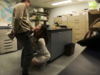 CAUGHT screwing my boss in the storage room at office Christmas party