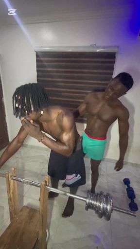 Hot Training Fuck with My Guy