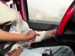 Hot Young Trucker Gets Handjob
