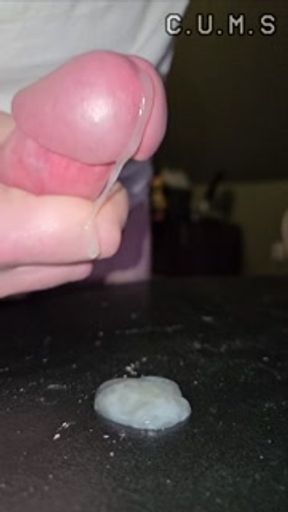 C.U.M.S - Close Up and Motion Slowed - Solo Cumshot #13