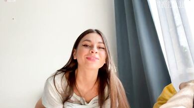 MY HOMEMADE VID. ROMANTIC SEX WITH BRUNETTE WITH BIG TITS