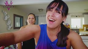 Megan & Lucie Tease Restrained Man with relentless tickle torment- 1080p
