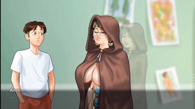 Miss Ross gets her quests filled in the summertime saga