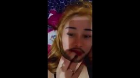 Busty Jesika Intan takes it like a pro
