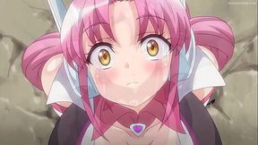 Busty warrior girl gangbanged thinking she's a sex robot