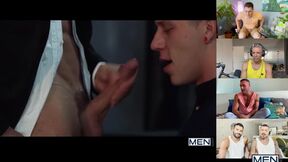 Men's reaction to gay porn