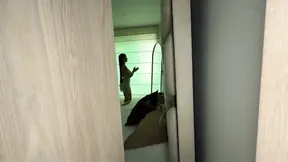 Hottie and her friend's handsome stepbro go at it