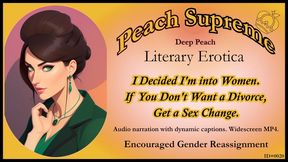 I Decided I’m into Women. If You Don’t Want a Divorce, Get a Sex Change [POV Erotic Audio] ***Visualized Audio Caption Video***