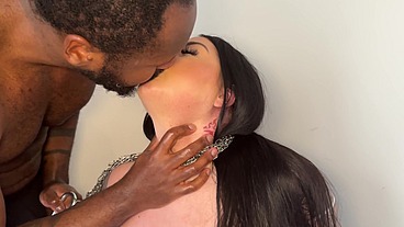 Maddison black gets chained up and dominated by daddy bbc