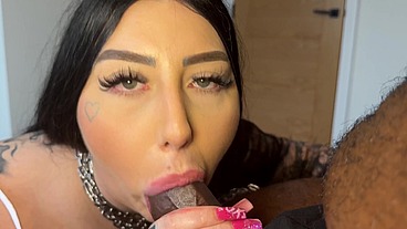 Maddison black gets chained up and dominated by daddy bbc