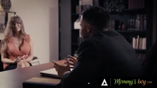 MOMMY'S BOY - Mature Secretary Lets Her New Boss Seth Gamble Fuck Her In His Office To Keep Her Job