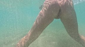 Naked in Paradise - Underwater Ocean Playtime